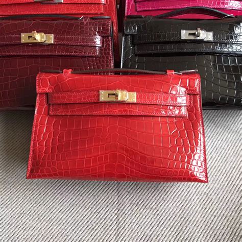 clutch kelly hermes|hermes kelly pochette crocodile.